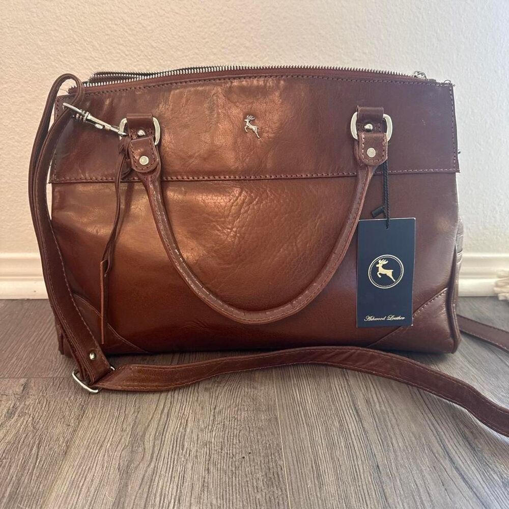 Ashwood Women's Brown and Tan Bag